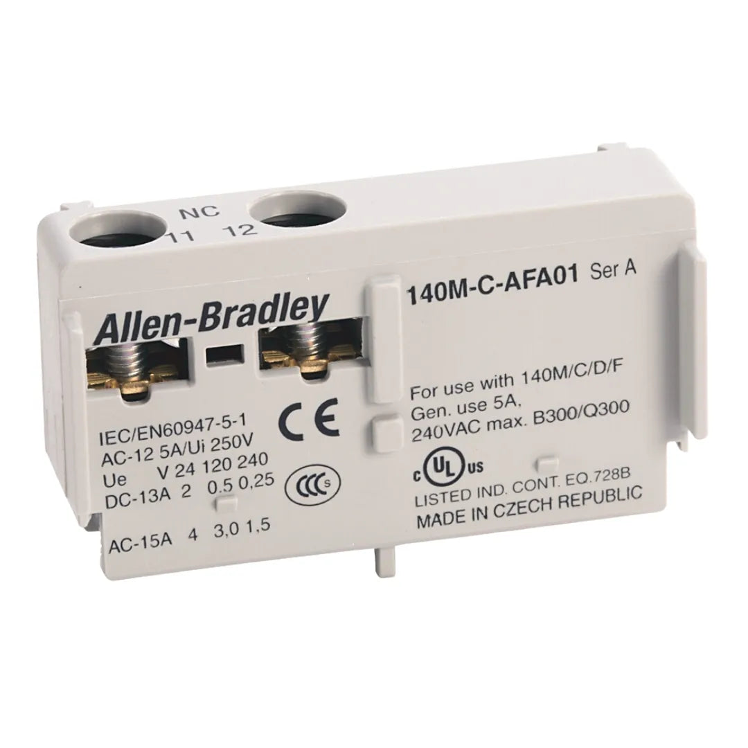 140M-C-AFA02 | ALLEN BRADLEY | Internal Auxiliary Contact - 2 NC