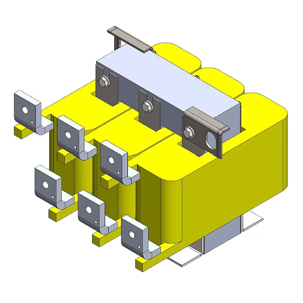 1321-3RB320-C | ALLEN BRADLEY | Three-Phase Line Reactor, Open Style Enclosure, with Flag Terminals, 320 Amps, 0.125 mh