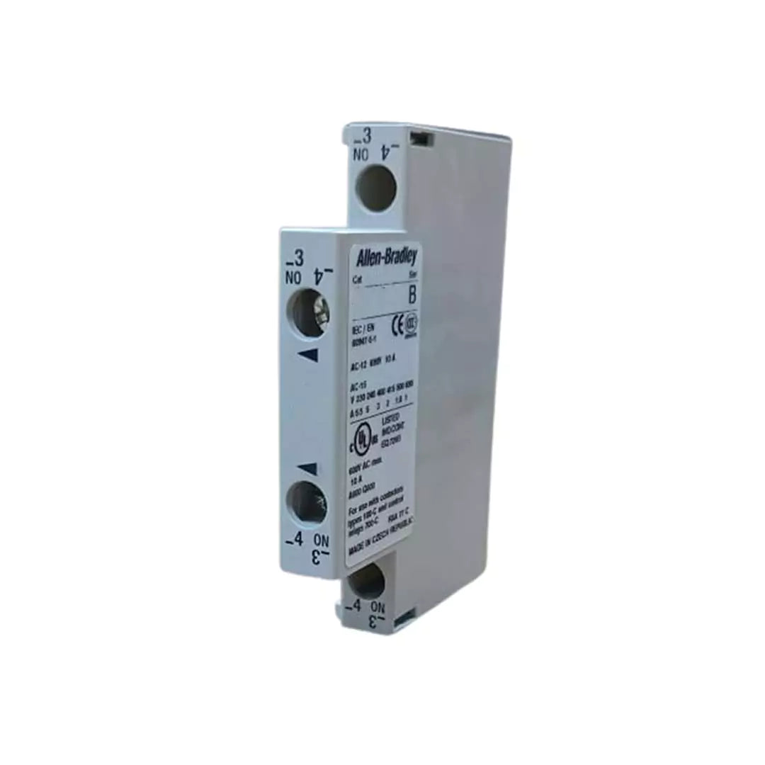 100-SA11 | ALLEN BRADLEY |  Auxiliary Contact 2 Pole 1NO/1NC Side Mount Screw Terminals